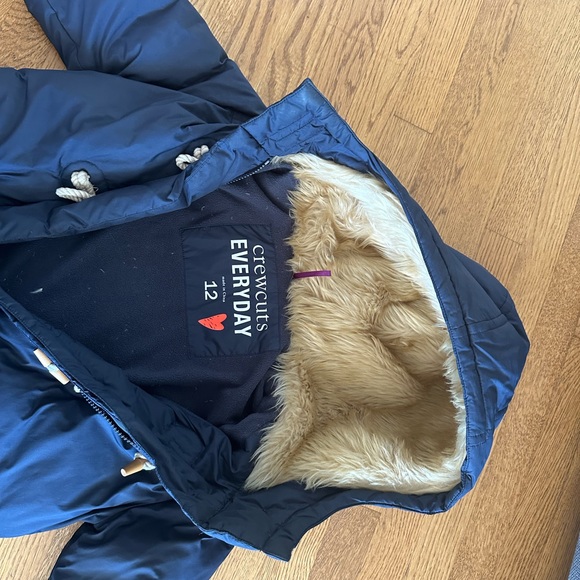 Perfect condition crewcuts duffle coat sz 12 navy - Picture 5 of 9